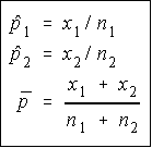 Two Proportions