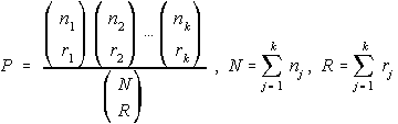 Hypergeometric Formula